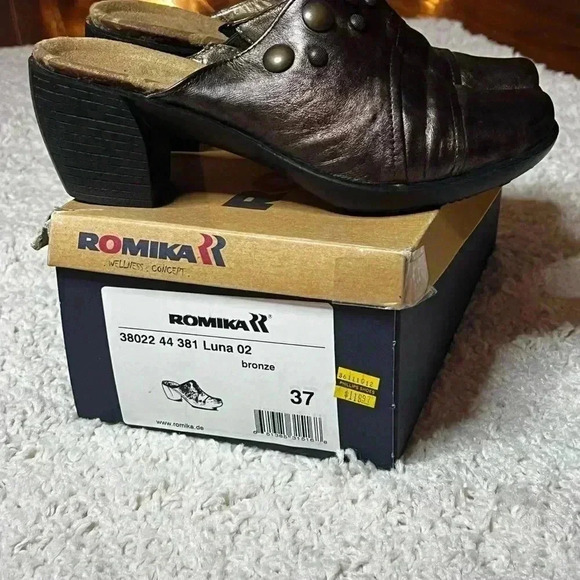 WOMENS ROMIKA LUNA BRONZE SIZE 37 NIB - Picture 15 of 15